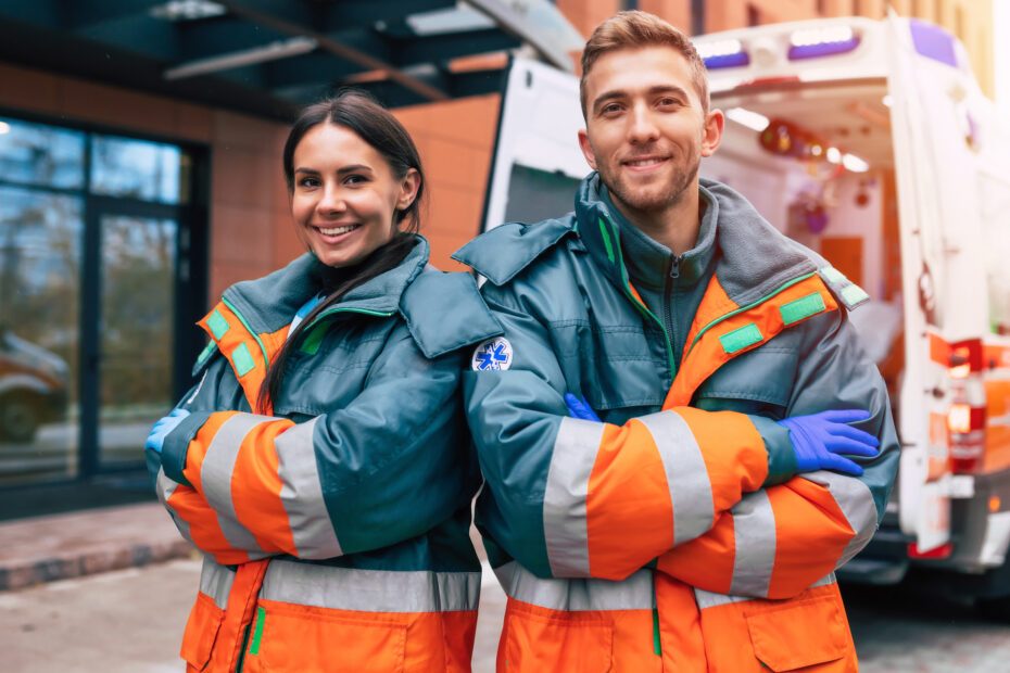 first responders smiling - First Responders with Addiction